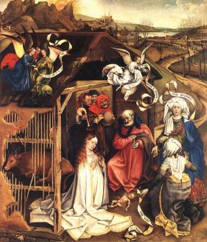 Robert Campin : The Nativity